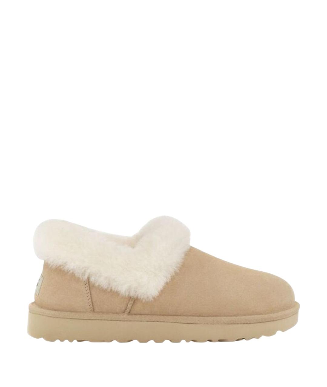UGG AUSTRALIA Бежевые замшевые ботинки, фото 1