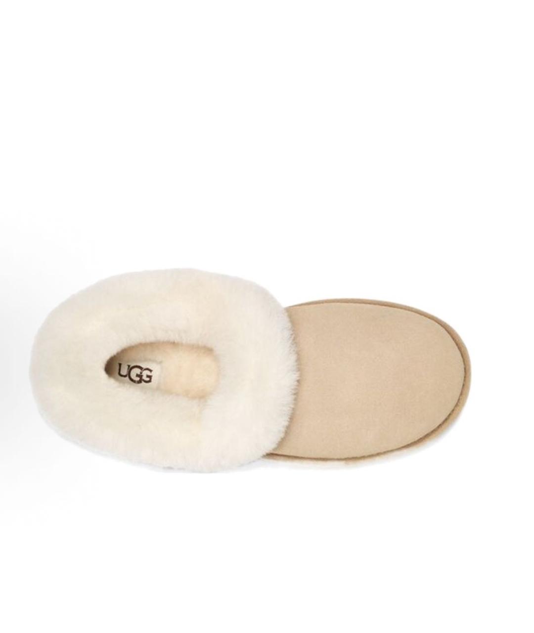 UGG AUSTRALIA Бежевые замшевые ботинки, фото 3