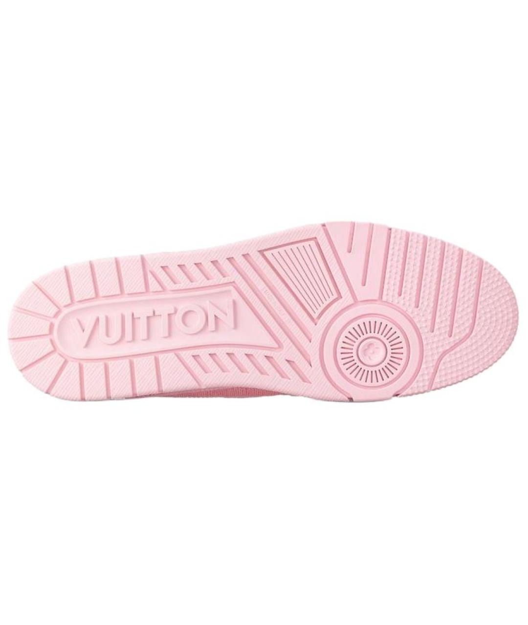 LOUIS VUITTON Розовые кроссовки, фото 6