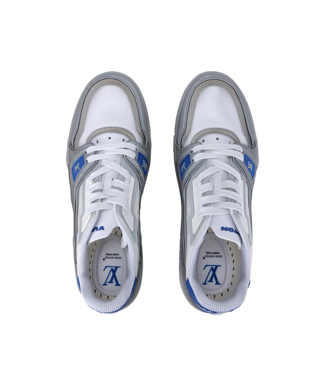 LOUIS VUITTON Серые кроссовки, фото 3