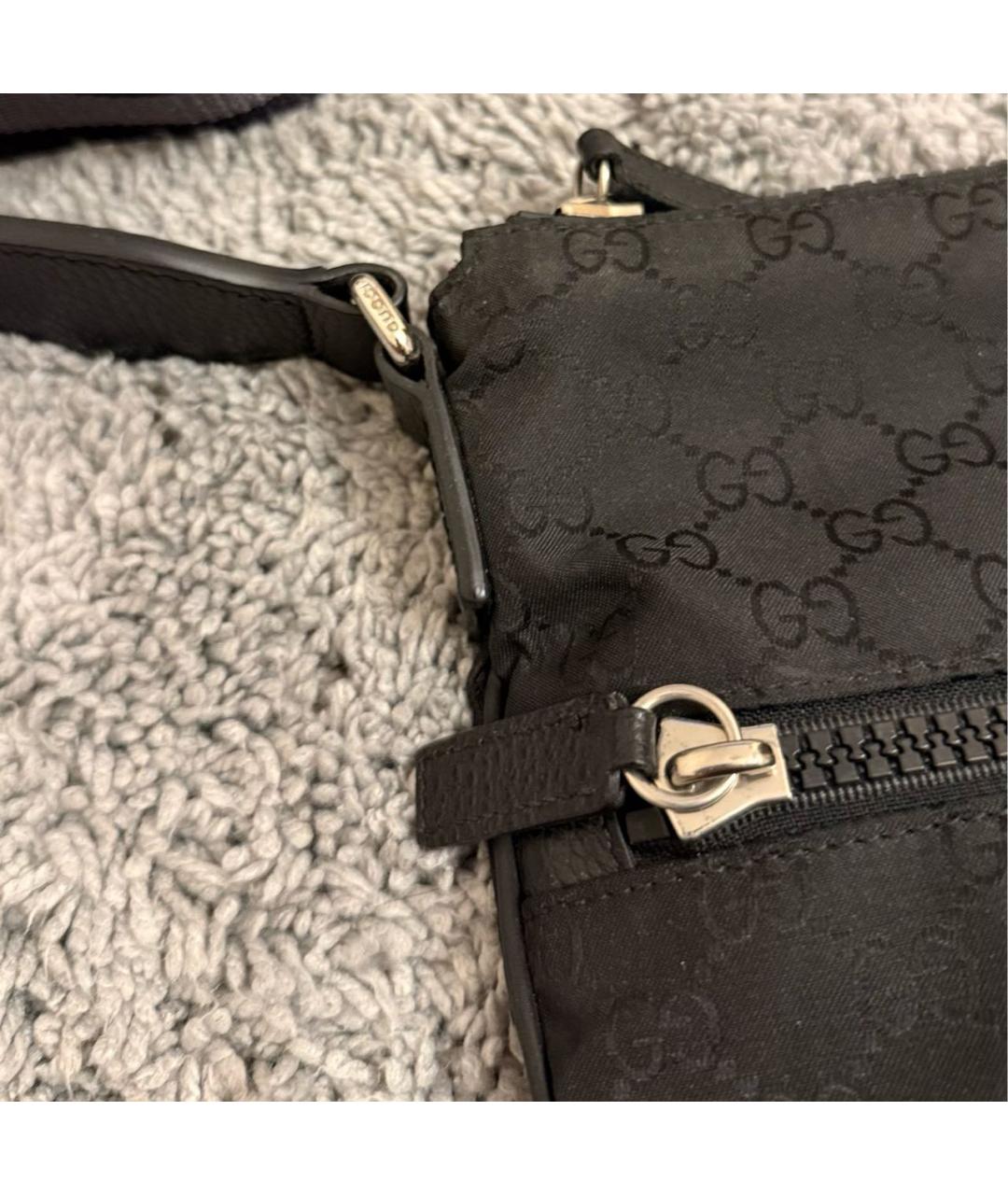 GUCCI Черная сумка на плечо, фото 5