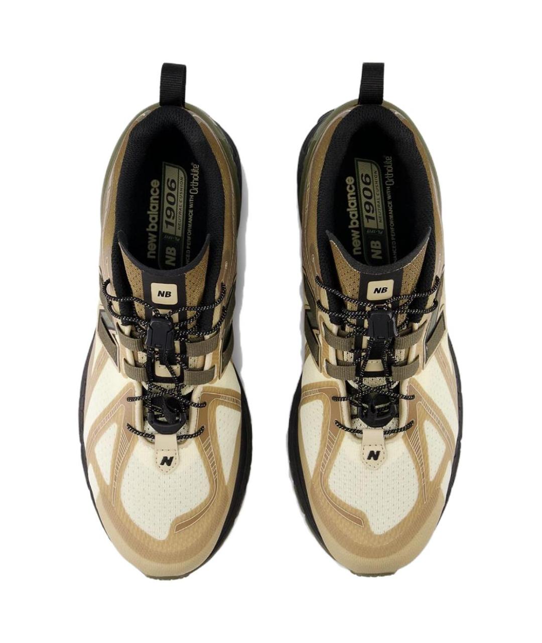 NEW BALANCE Коричневые кроссовки, фото 3