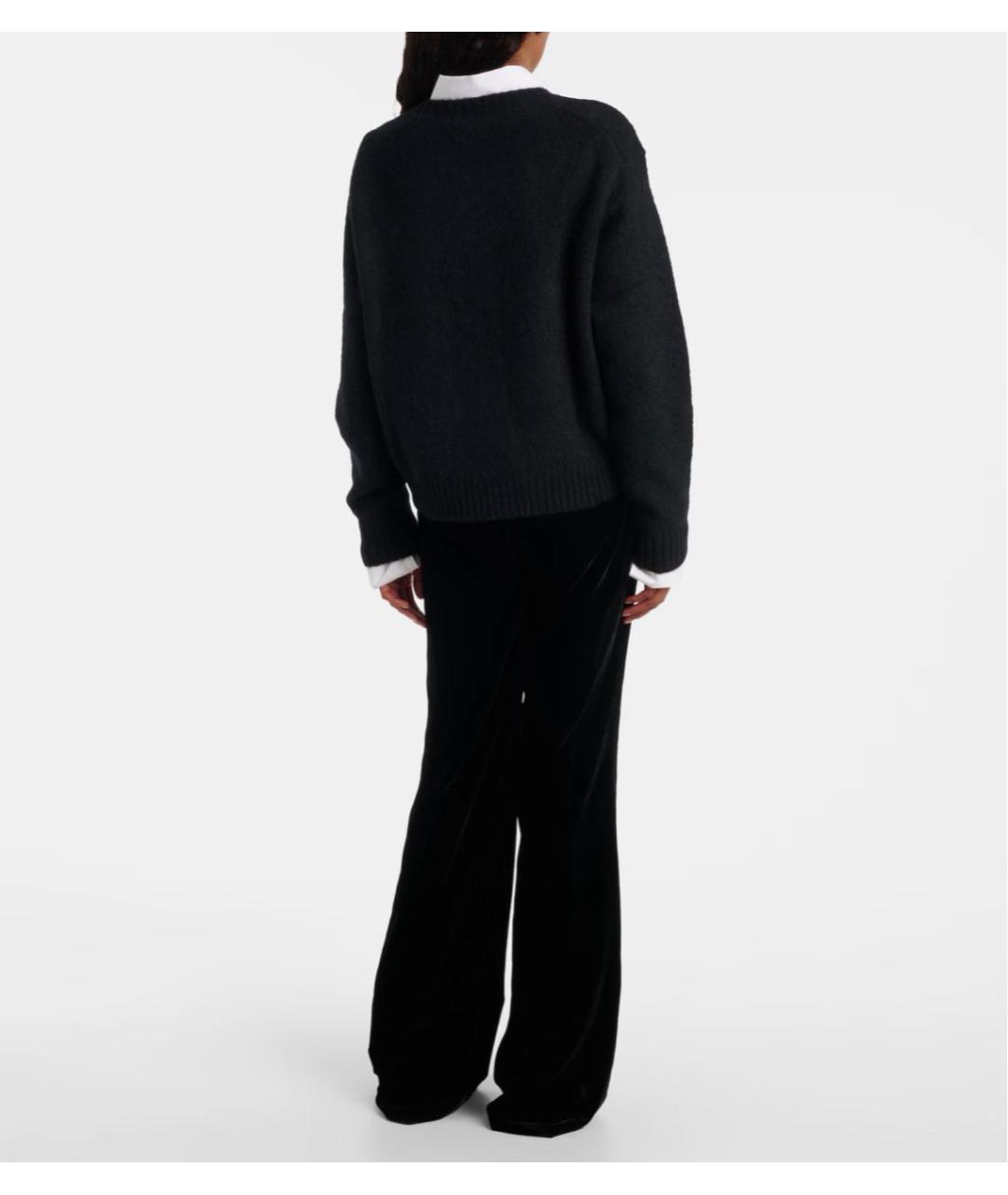POLO RALPH LAUREN Черный шерстяной джемпер / свитер, фото 3