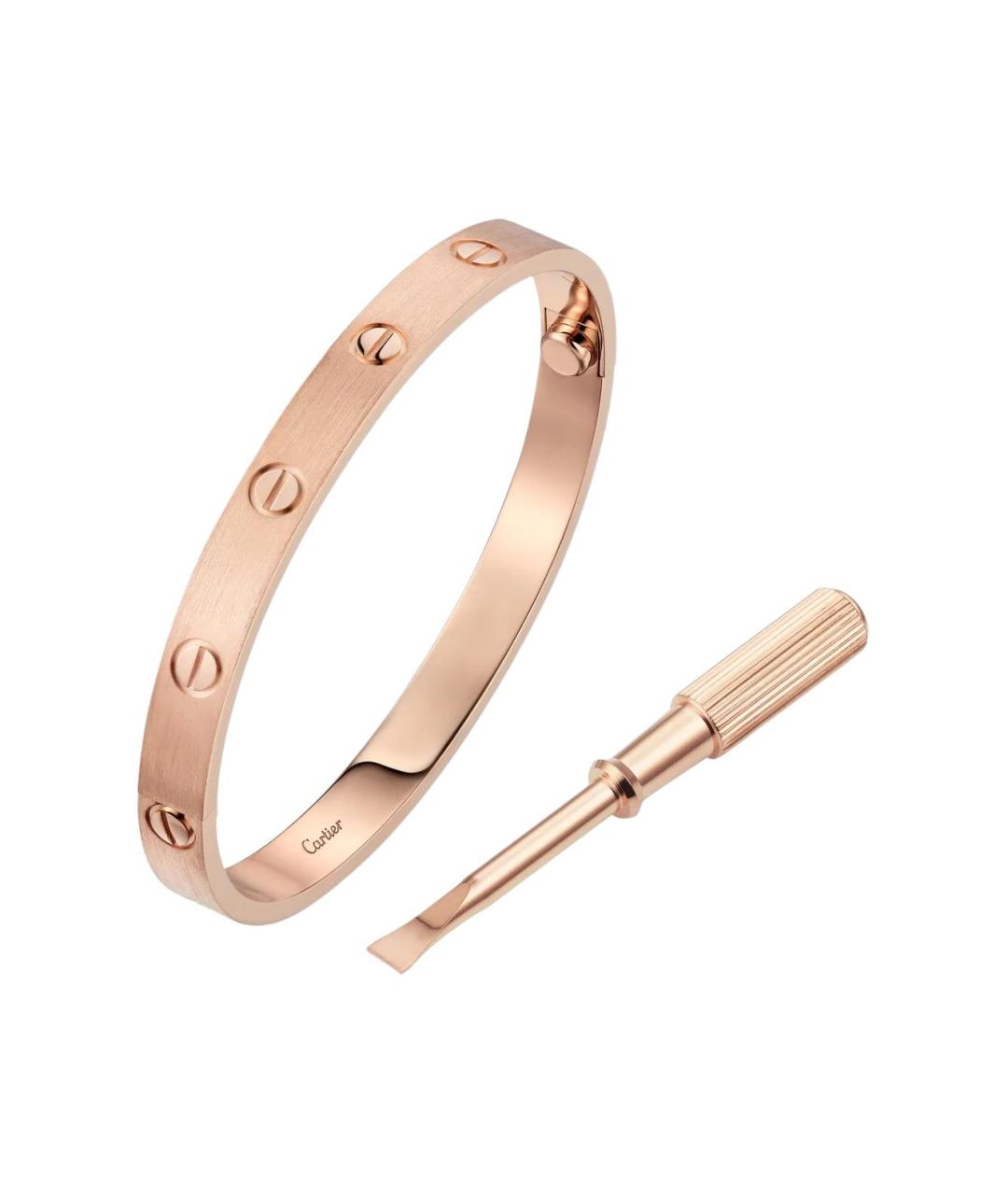 CARTIER Золотой браслет из розового золота, фото 3
