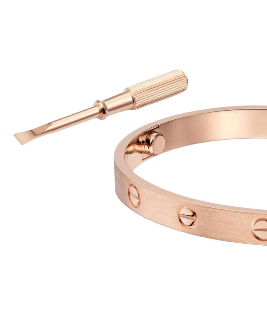 CARTIER Золотой браслет из розового золота, фото 4