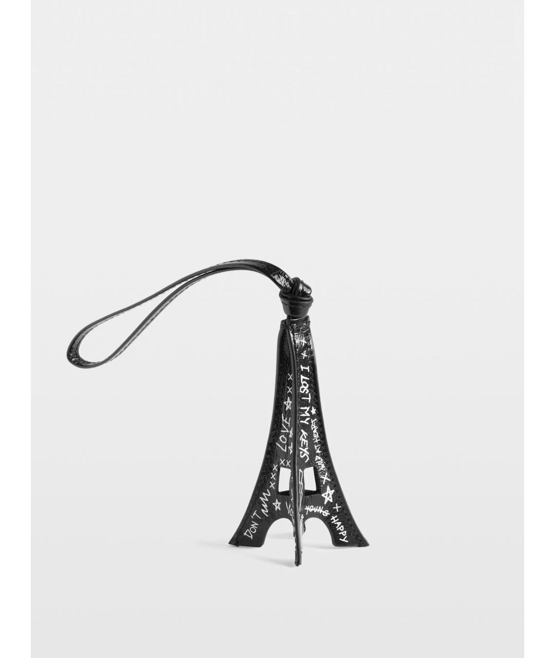 ZADIG & VOLTAIRE Черный брелок, фото 3