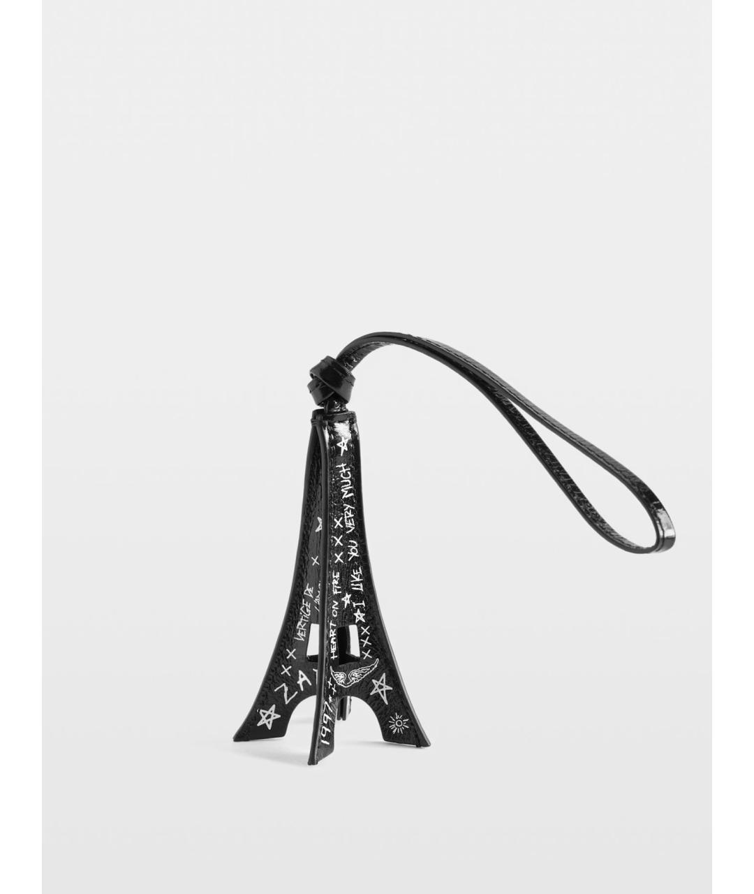 ZADIG & VOLTAIRE Черный брелок, фото 4