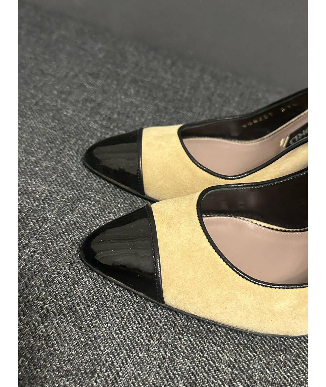 TOM FORD Мульти замшевые туфли, фото 2