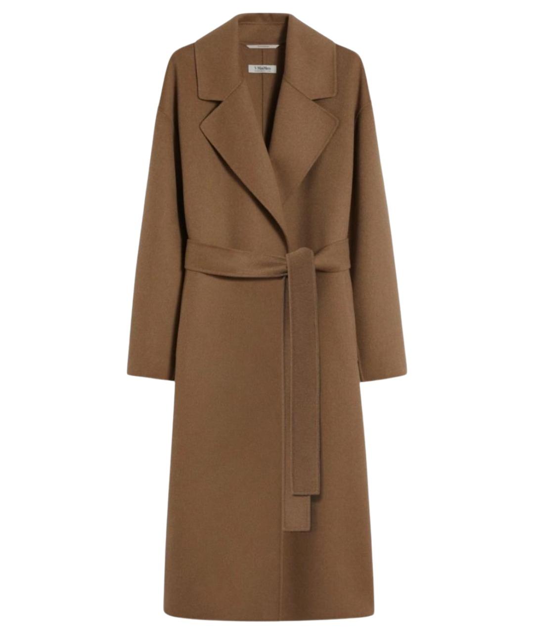 'S MAX MARA Зеленые шерстяное пальто, фото 1