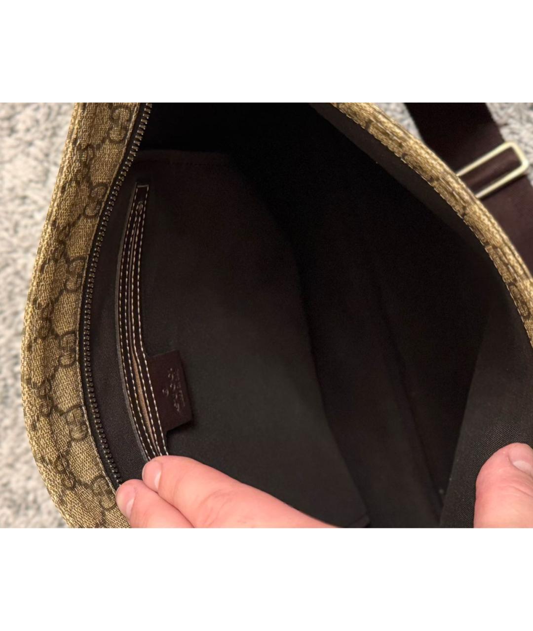 GUCCI Бежевая сумка через плечо, фото 5