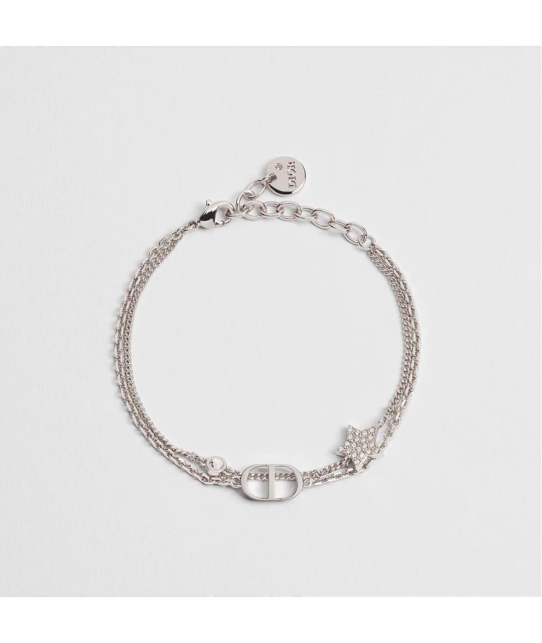 CHRISTIAN DIOR Серебрянный с серебряным покрытием браслет, фото 7