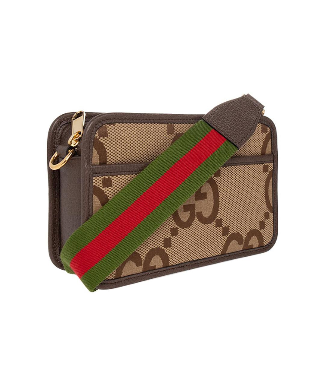 GUCCI Коричневая сумка на плечо, фото 2