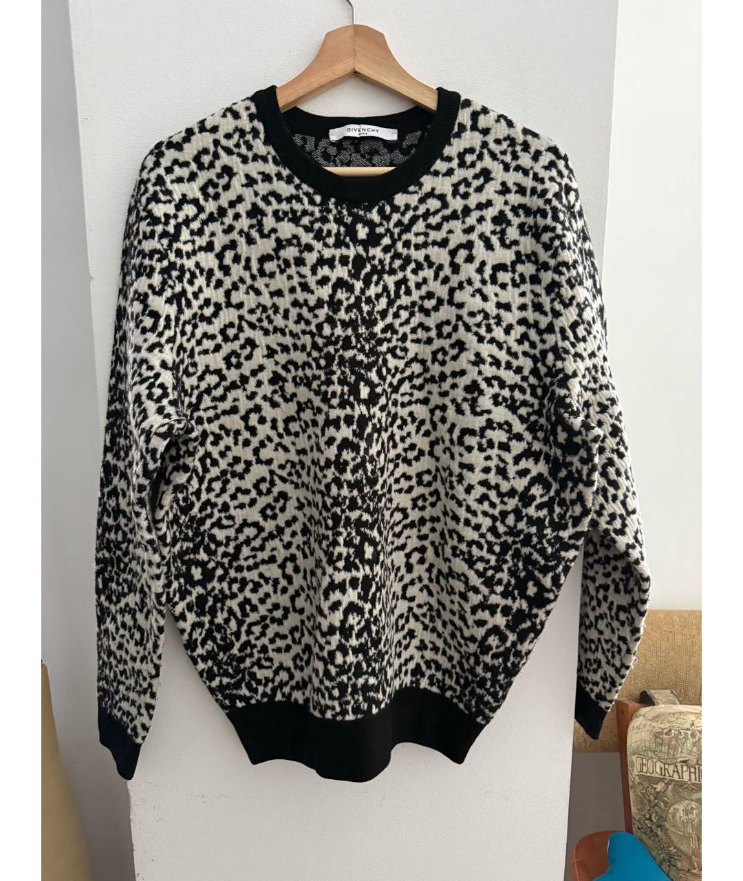 GIVENCHY Черный шерстяной джемпер / свитер, фото 8