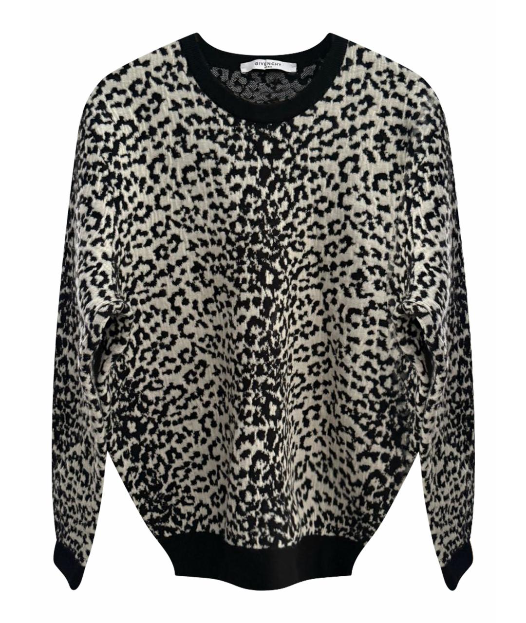 GIVENCHY Черный шерстяной джемпер / свитер, фото 1