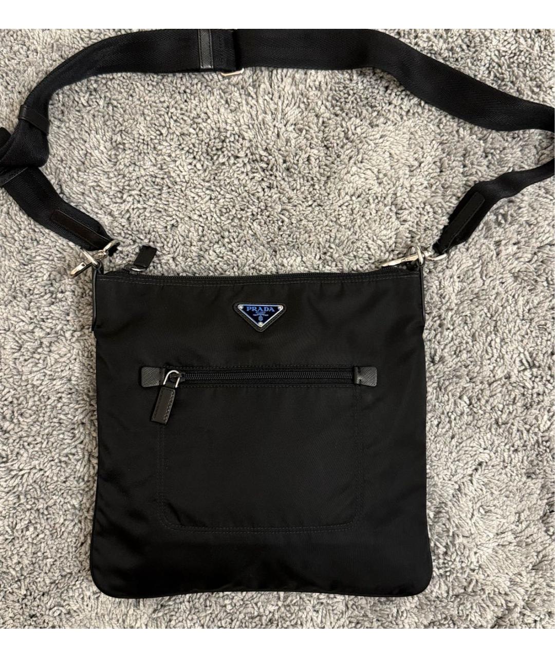 PRADA Черная сумка на плечо, фото 9