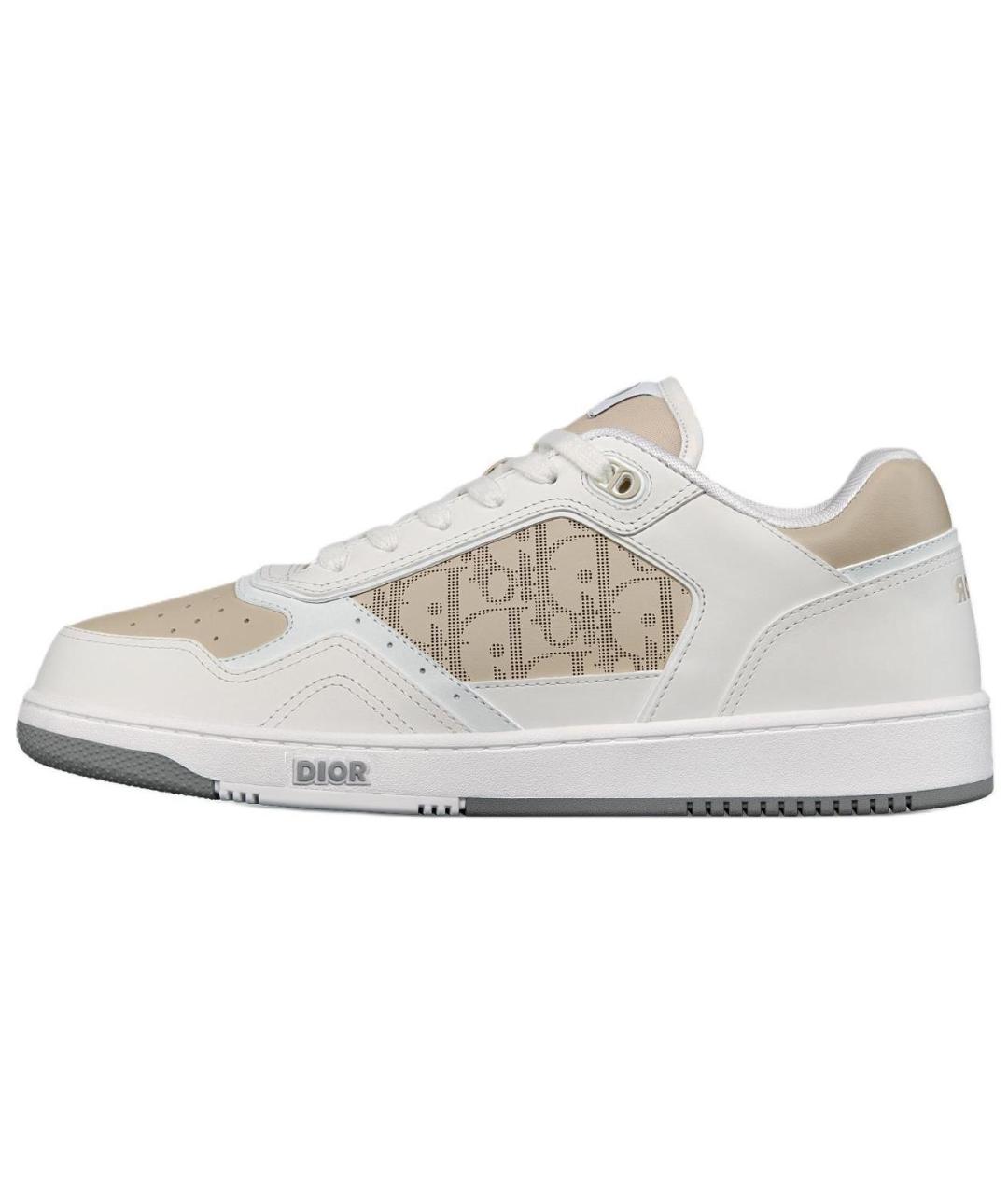 CHRISTIAN DIOR Белые кожаные кеды, фото 2