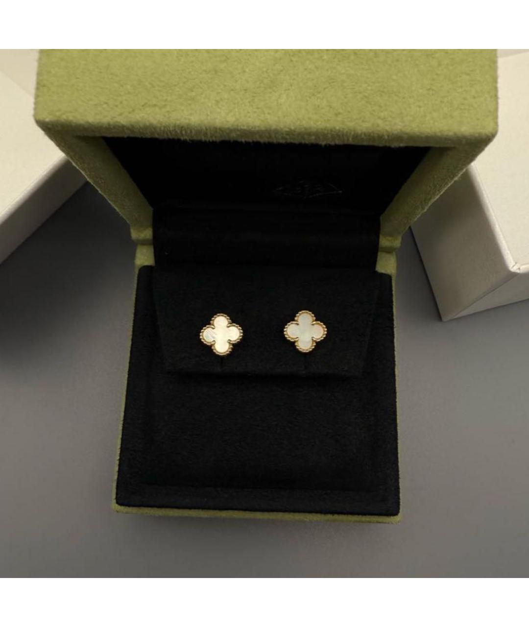 VAN CLEEF & ARPELS Белые серьги из белого золота, фото 4