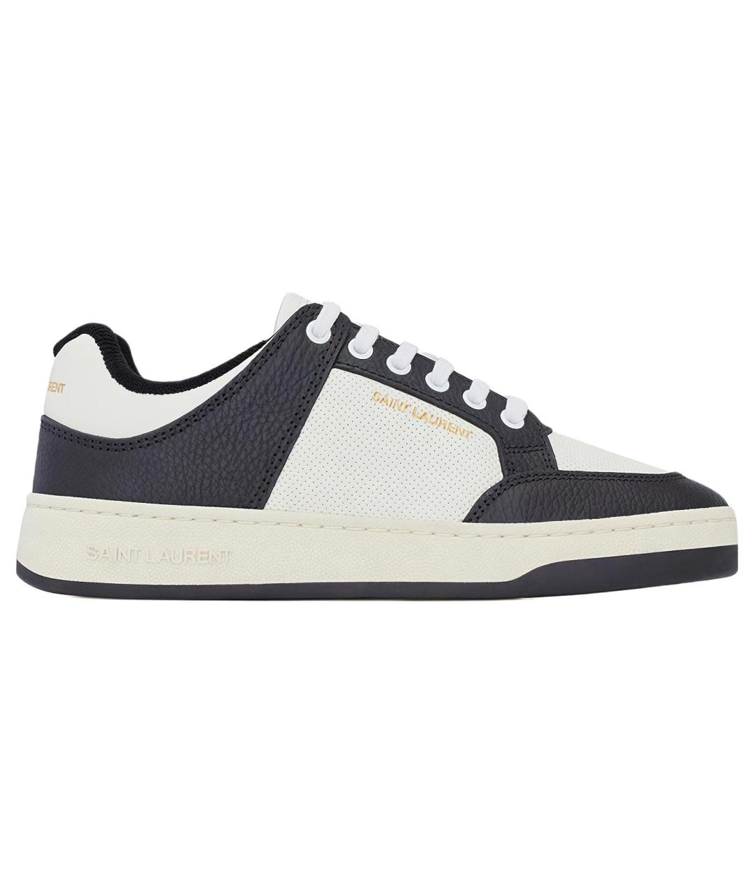 SAINT LAURENT Мульти кожаные кеды, фото 1