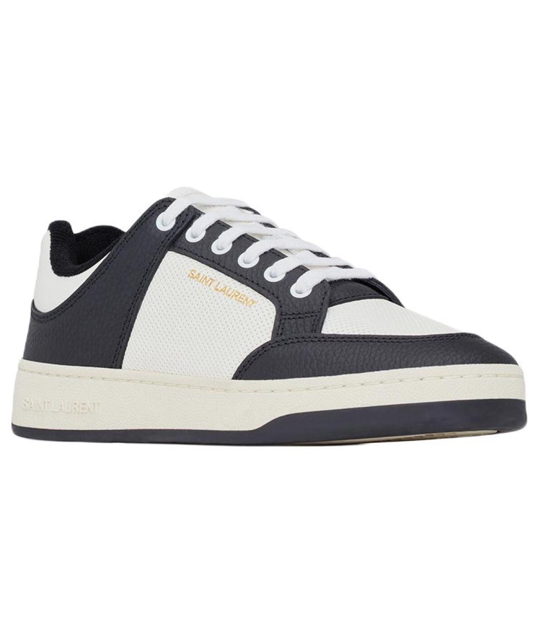 SAINT LAURENT Мульти кожаные кеды, фото 3