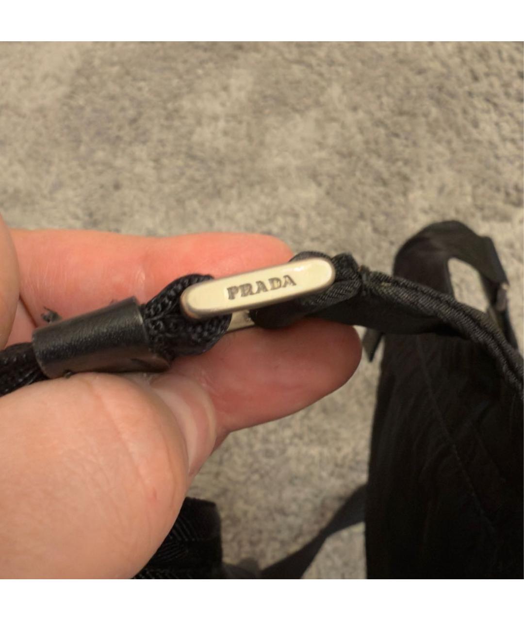 PRADA Черная сумка на плечо, фото 8