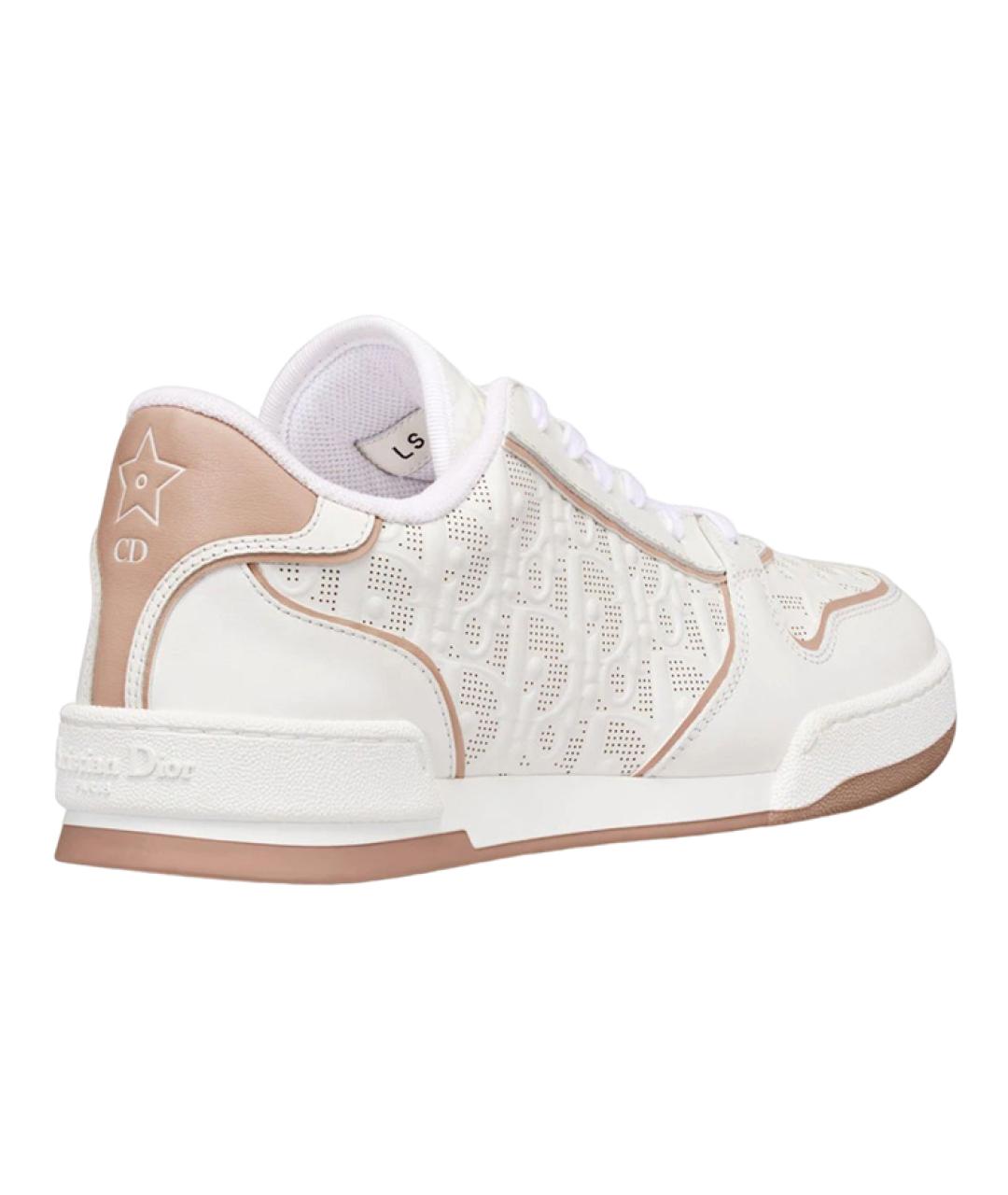 CHRISTIAN DIOR Белые кожаные кроссовки, фото 3