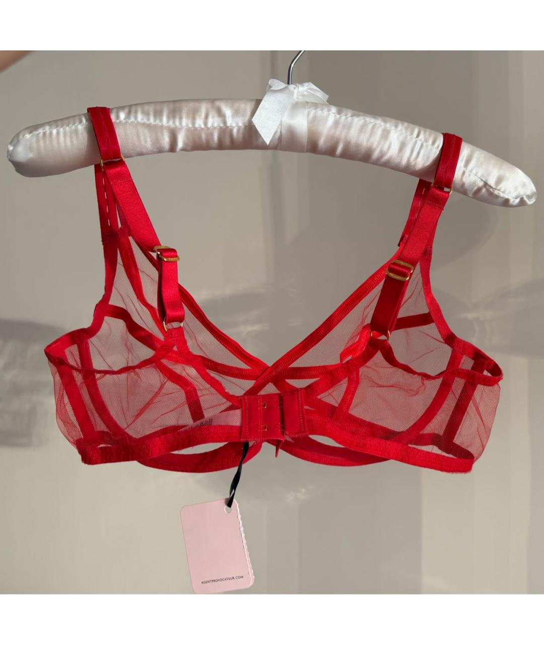 AGENT PROVOCATEUR Красный бюстгалтеры, фото 6
