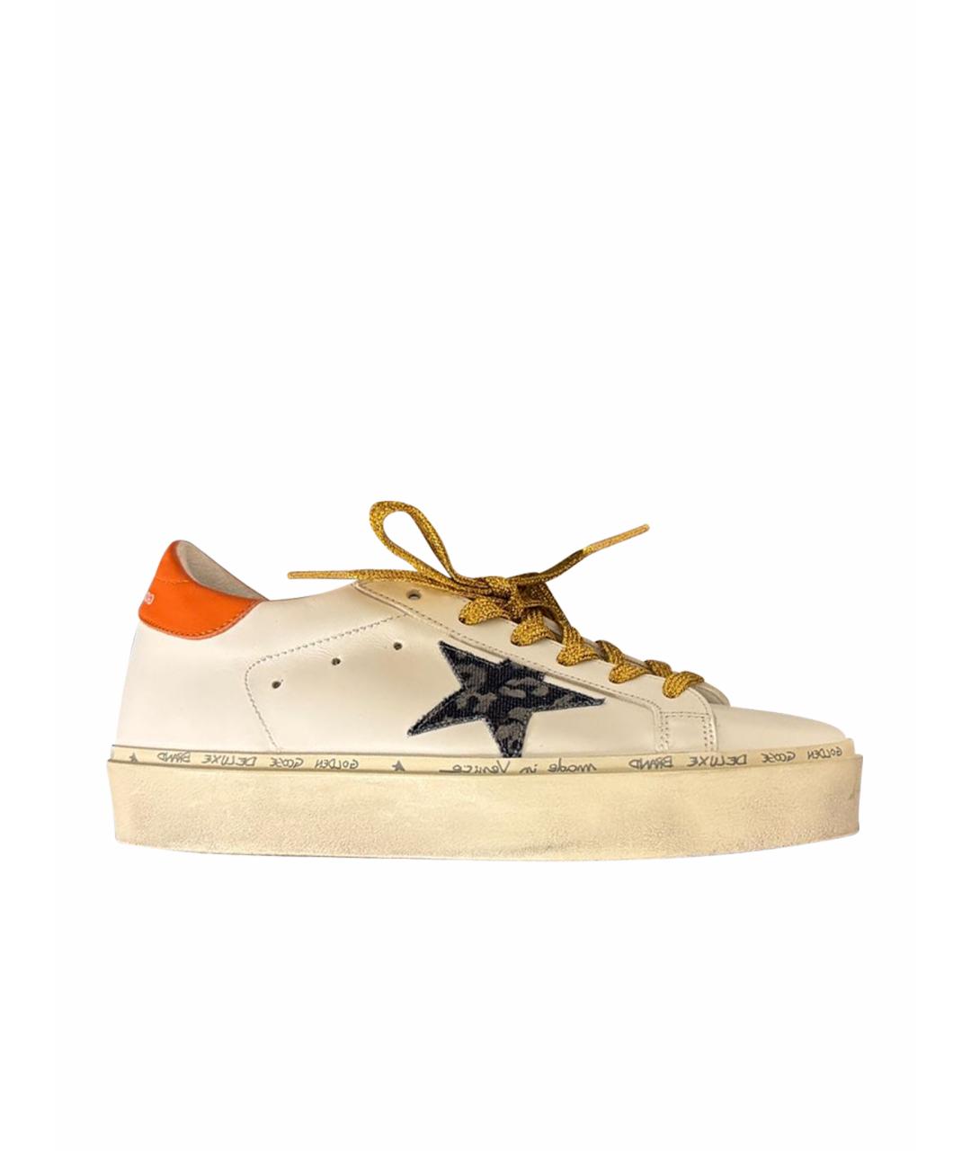 GOLDEN GOOSE DELUXE BRAND Мульти кожаные кеды, фото 1