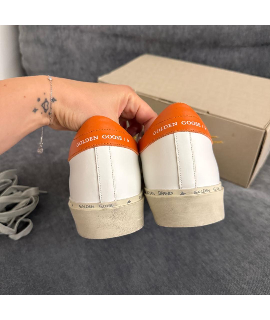 GOLDEN GOOSE DELUXE BRAND Мульти кожаные кеды, фото 3