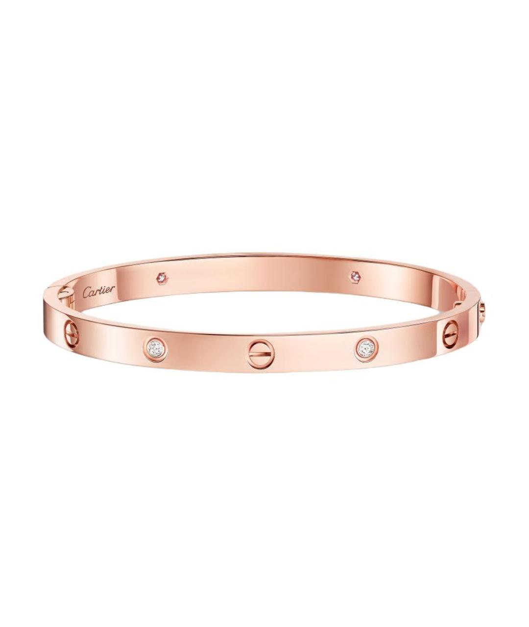 CARTIER Золотой браслет из розового золота, фото 1