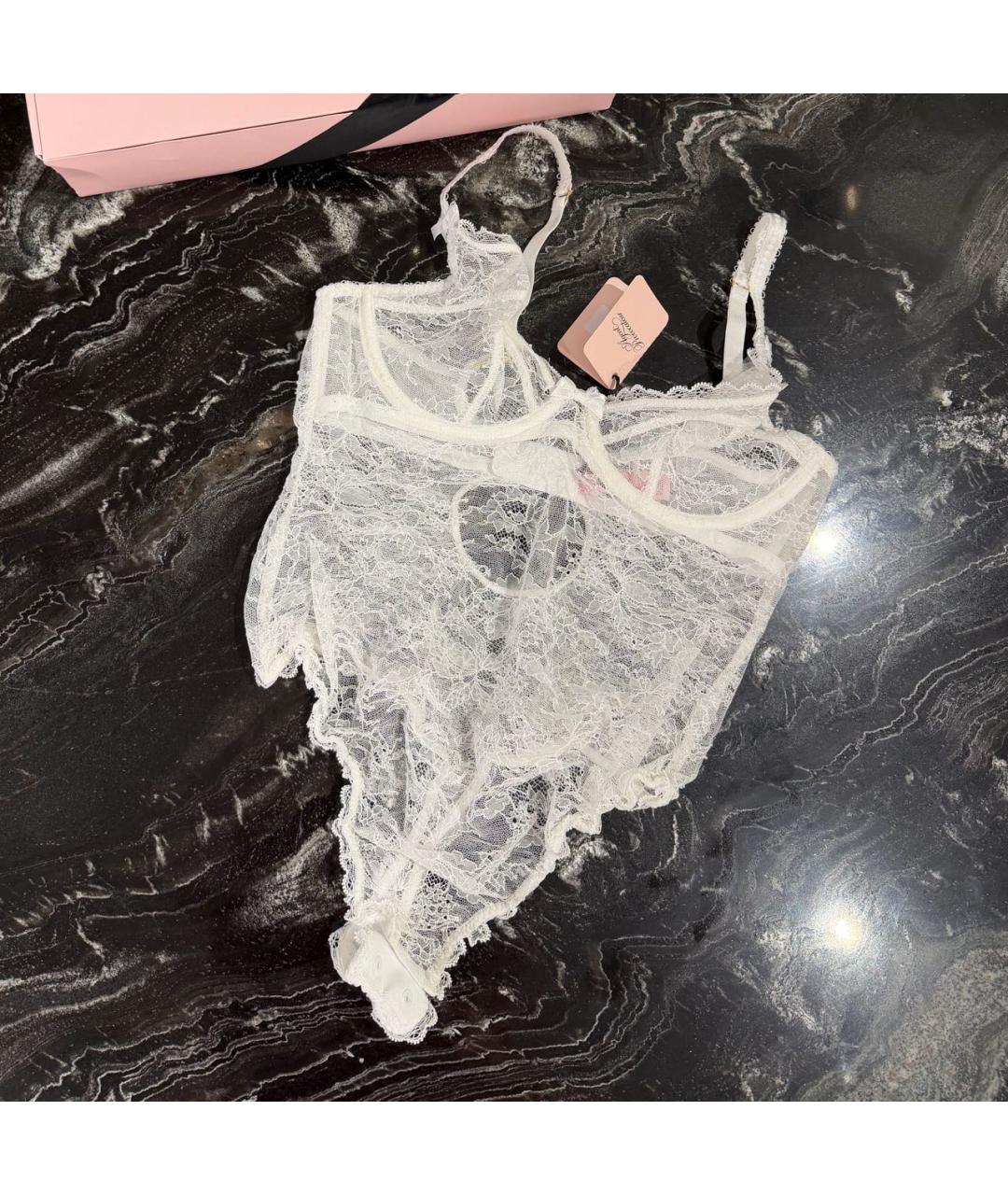 AGENT PROVOCATEUR Белое боди, фото 2