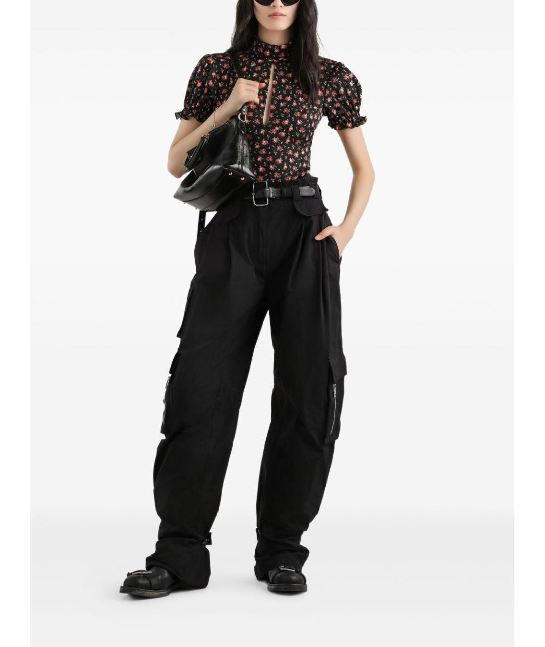 DOLCE&GABBANA Мульти шелковая блузы, фото 2