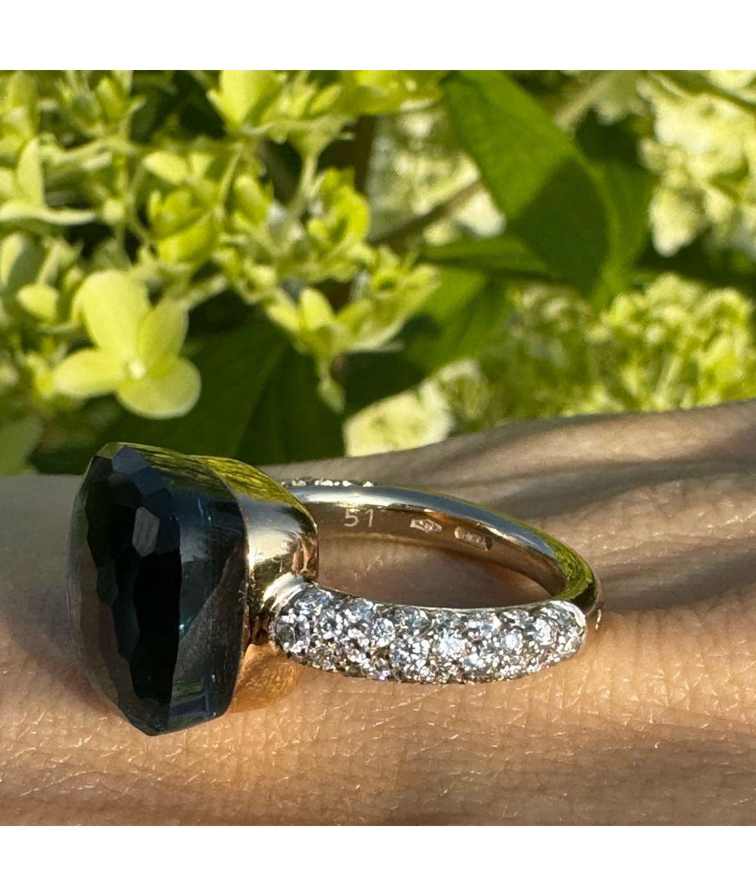 POMELLATO Синее кольцо из розового золота, фото 2