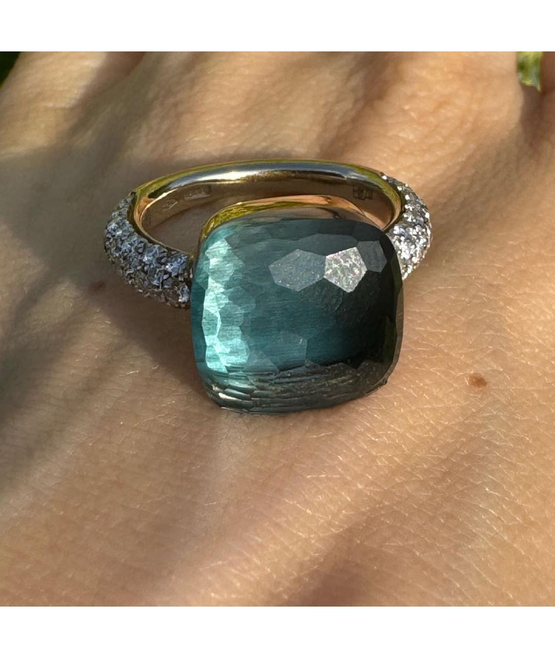 POMELLATO Синее кольцо из розового золота, фото 4