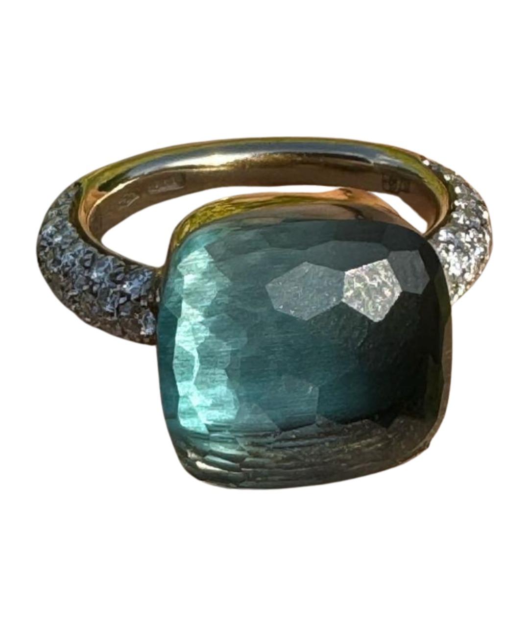 POMELLATO Синее кольцо из розового золота, фото 1