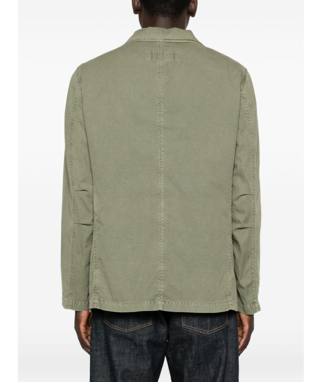 FAY Зеленая хлопковая куртка, фото 3