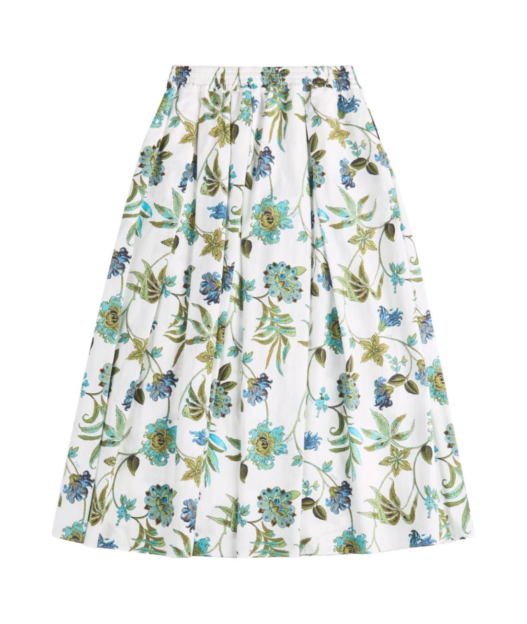 FAY Мульти хлопковая юбка миди, фото 1