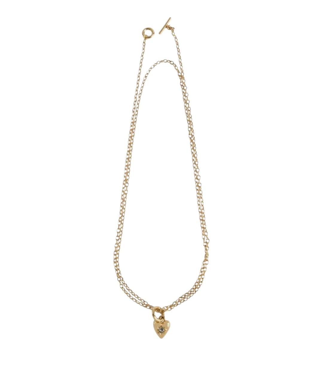 ZADIG & VOLTAIRE Золотое металлическое колье, фото 1