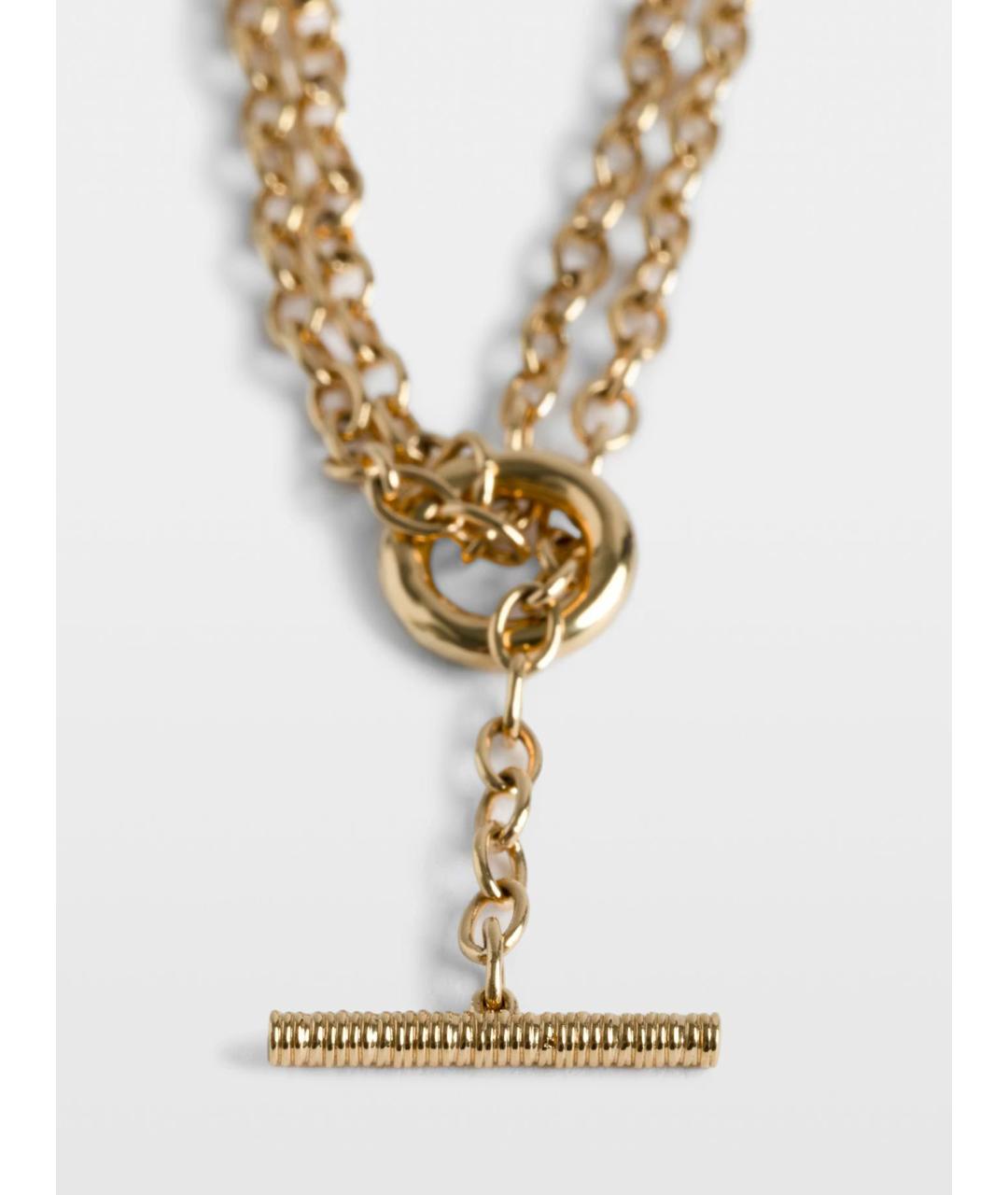 ZADIG & VOLTAIRE Золотое металлическое колье, фото 6