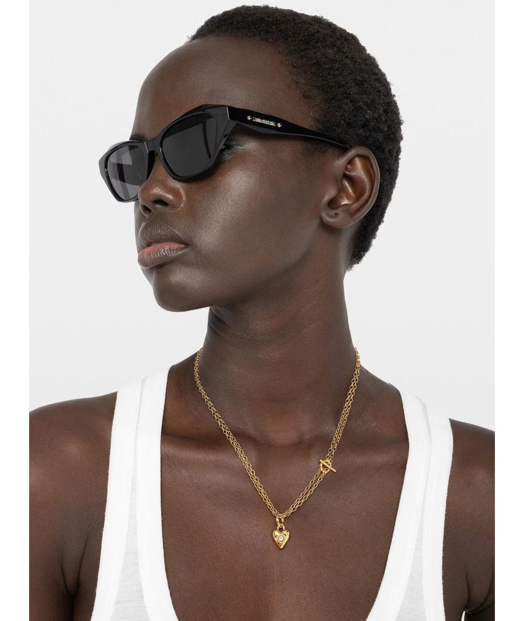 ZADIG & VOLTAIRE Золотое металлическое колье, фото 2