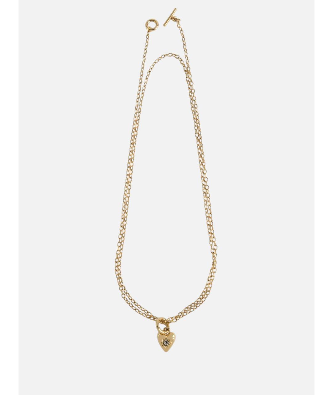 ZADIG & VOLTAIRE Золотое металлическое колье, фото 7