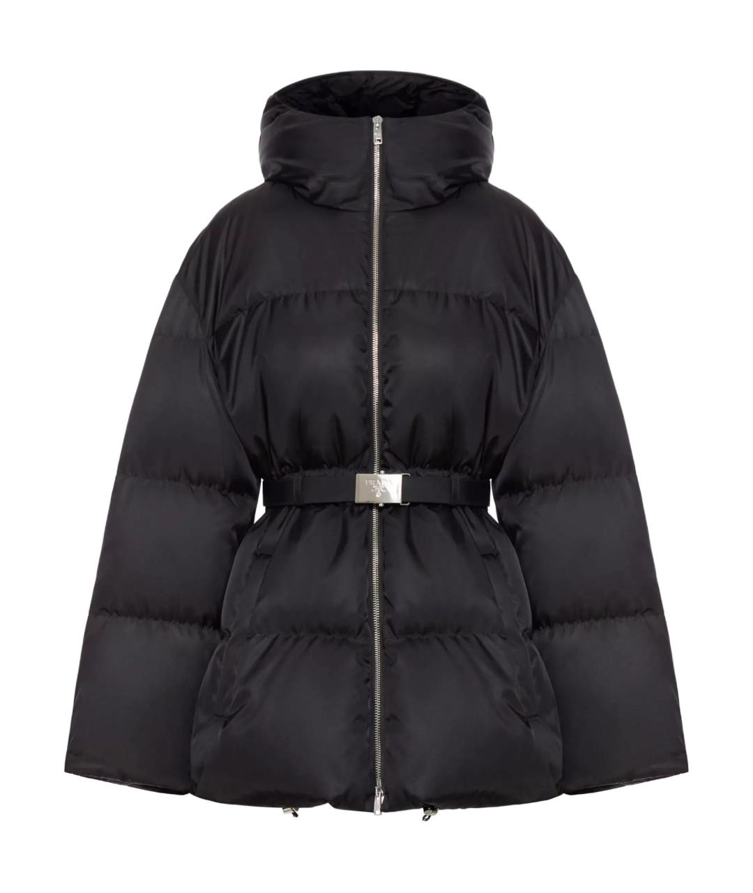PRADA Черный пуховик, фото 1