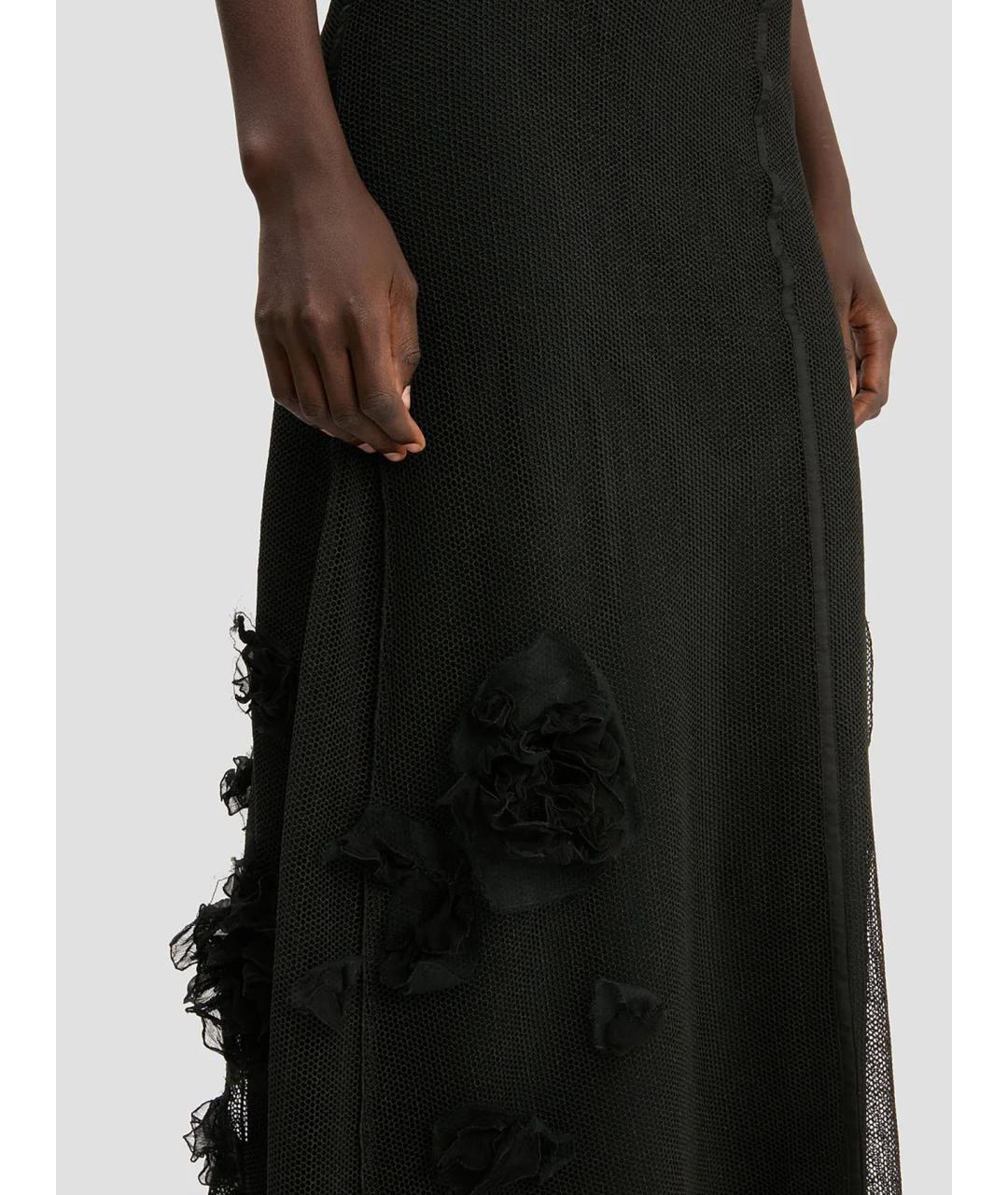VICTORIA BECKHAM Черное полиэстеровое коктейльное платье, фото 5