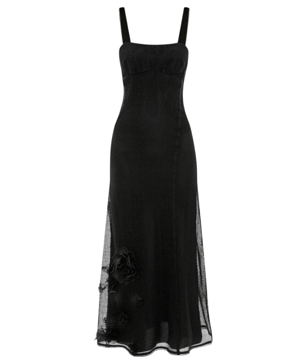 VICTORIA BECKHAM Черное полиэстеровое коктейльное платье, фото 1