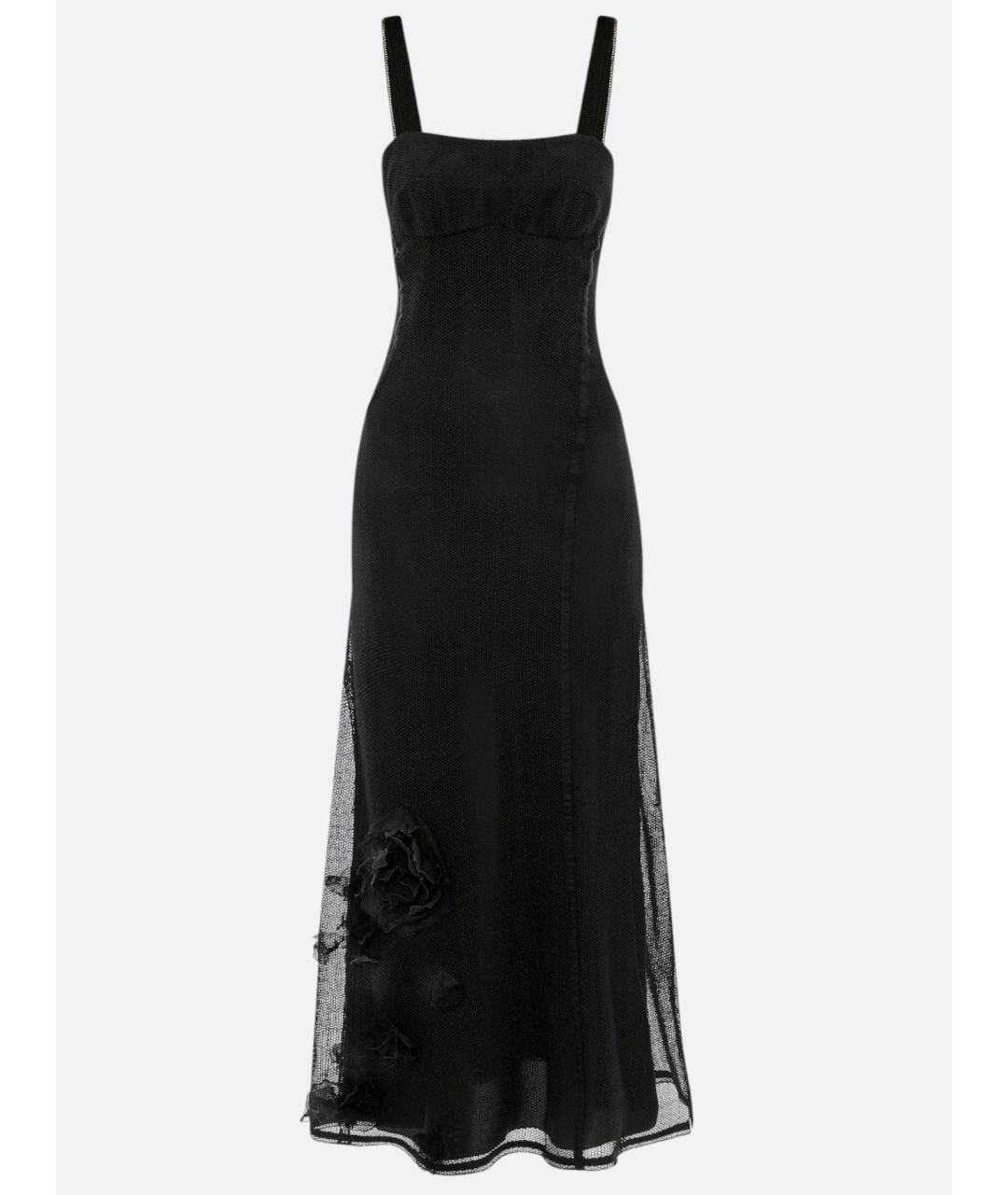 VICTORIA BECKHAM Черное полиэстеровое коктейльное платье, фото 6