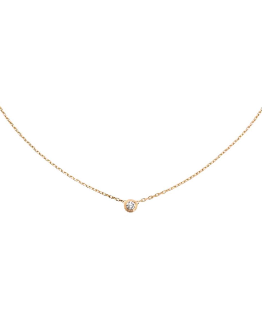 CARTIER Золотая подвеска из желтого золота, фото 1