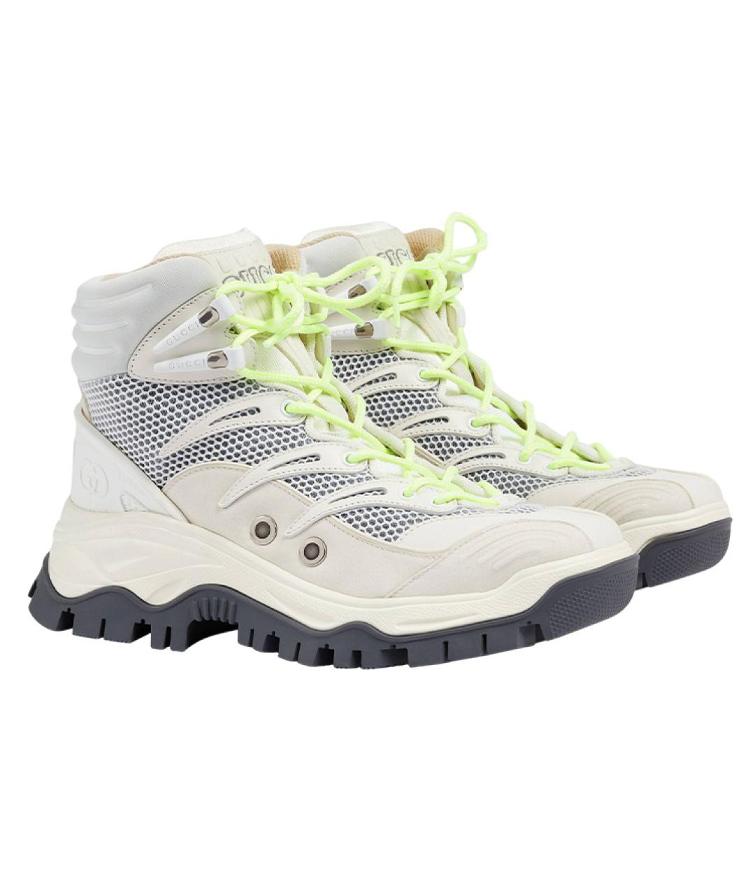 GUCCI Белые кроссовки, фото 2