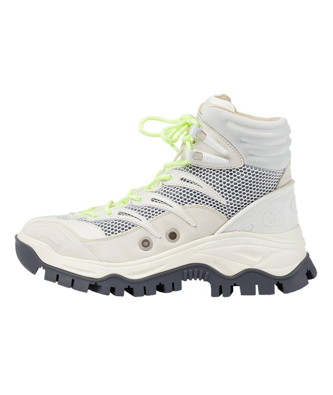 GUCCI Белые кроссовки, фото 6