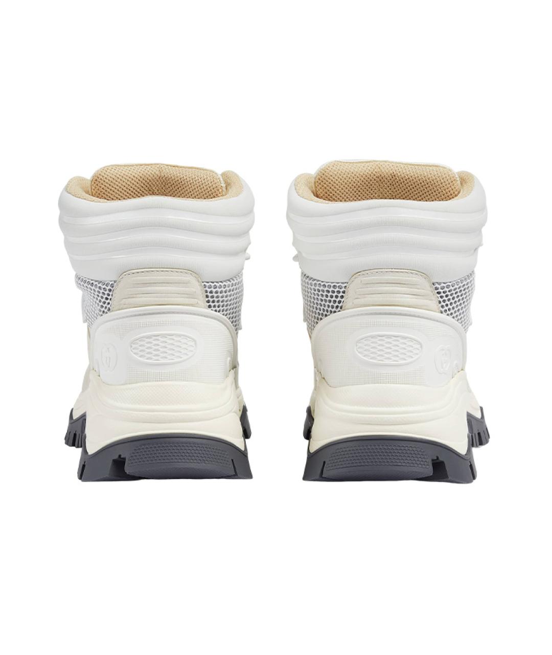 GUCCI Белые кроссовки, фото 4