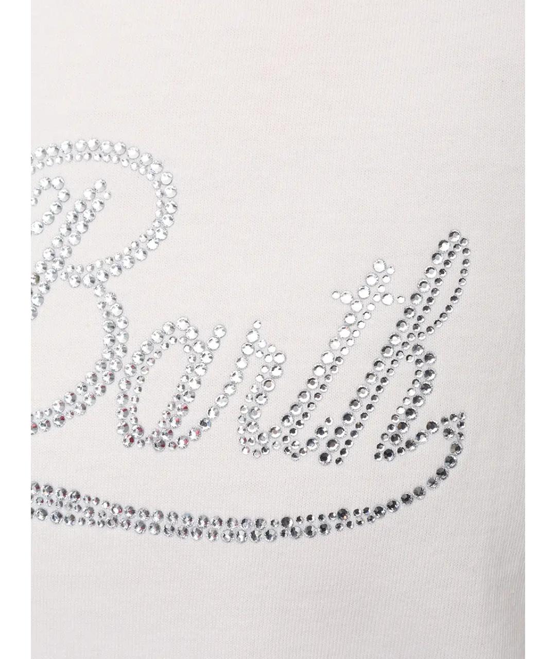 MC2 SAINT BARTH Белая хлопковая футболка, фото 6