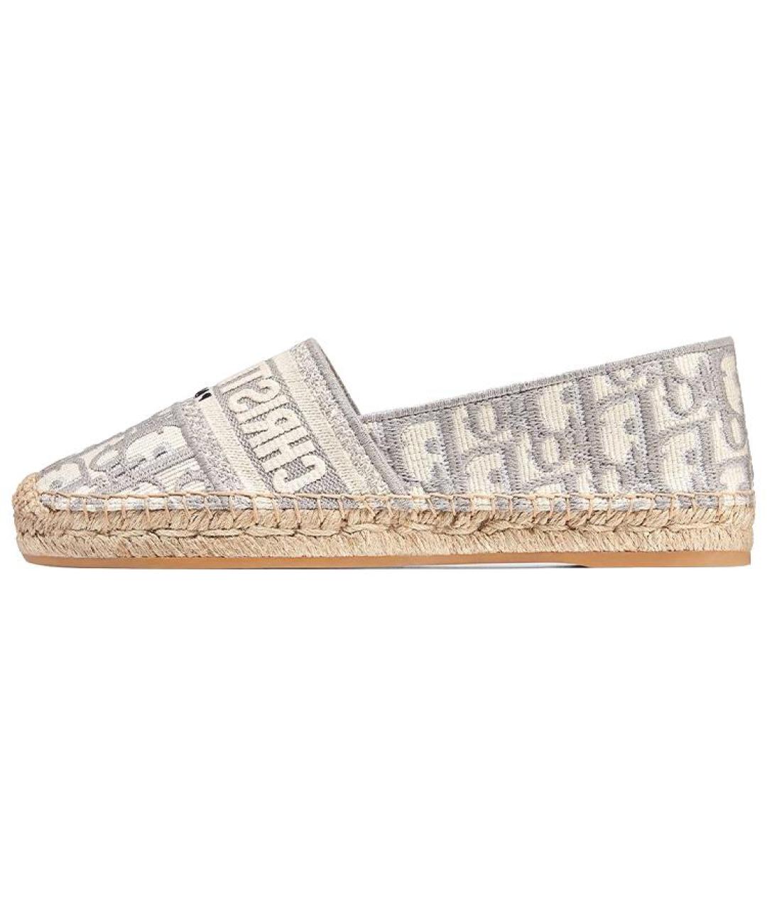 CHRISTIAN DIOR Мульти текстильные эспадрильи, фото 2